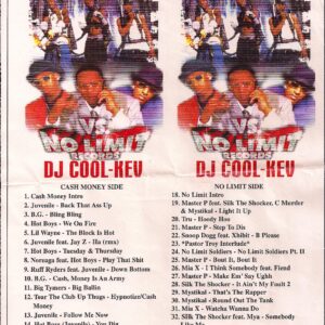DJ Cool Kev – Cash Money Vs No Limit, Hip Hop, Dirty South, Mixtape Downloads, Downloads, Best Of