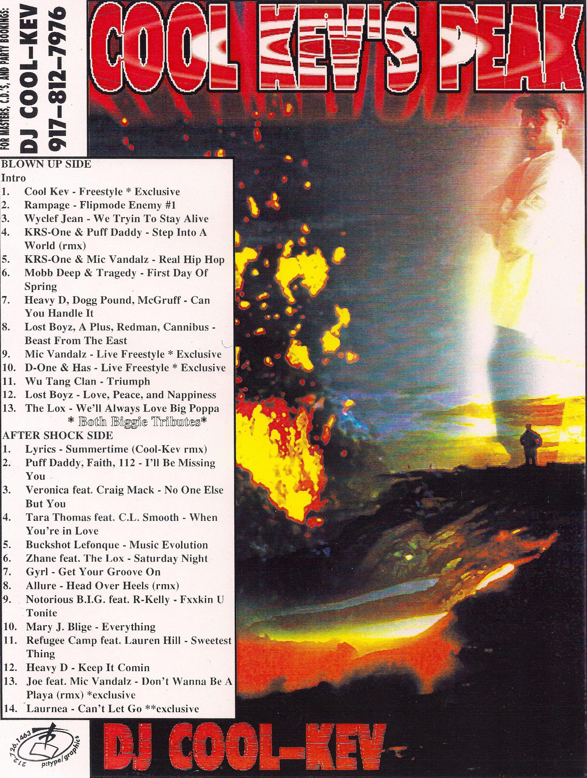 DJ Cool Kev – Cool Kev’s Peak, Hip Hop, Throwback Hip Hop, Mixtape Downloads, Downloads, Rap