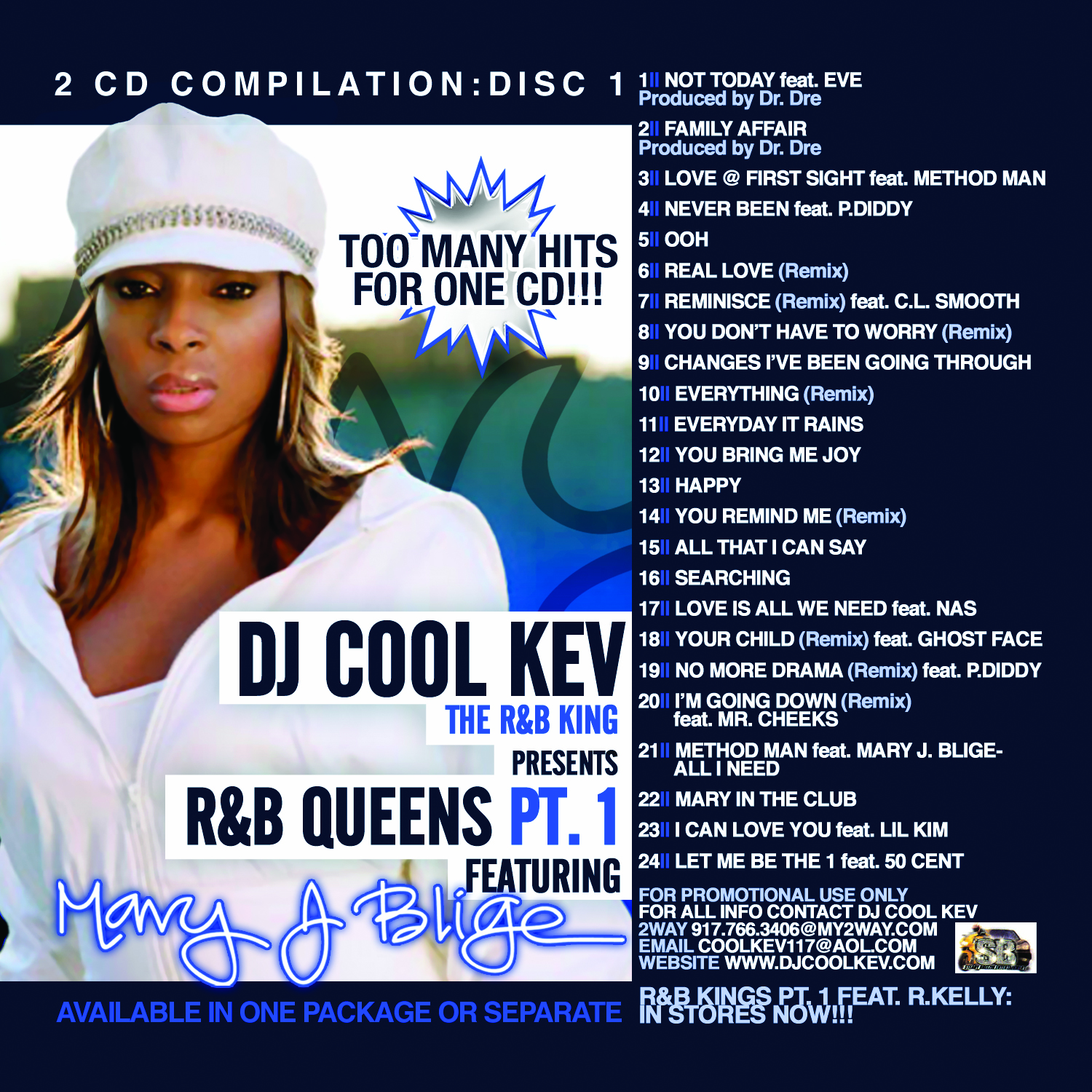 DJ Cool Kev – Best Of Mary J Blige CD # 1, R&B, RnB, Mixtape Downloads, Downloads, Best Of